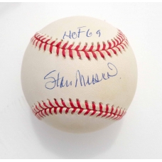 Stan Musial signed Official National League Baseball JSA Authenticated